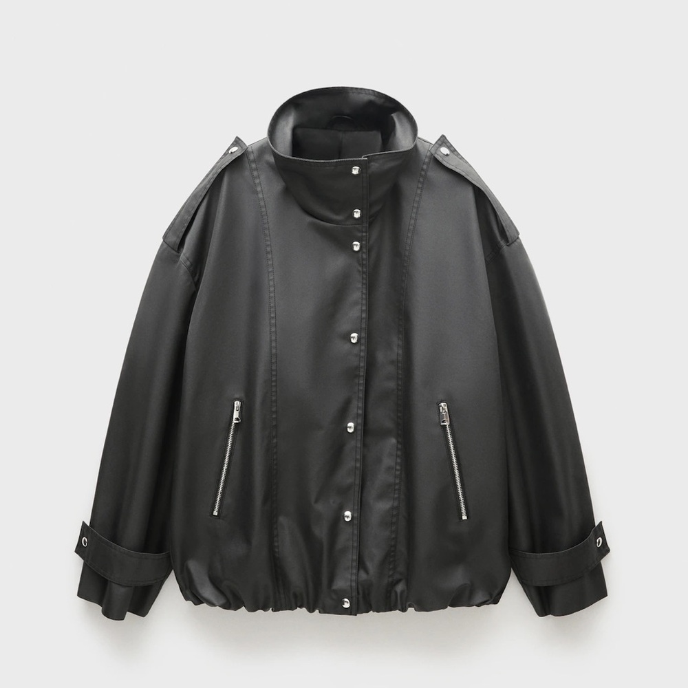 MNG Selection Oversized button-down parka - NEW with tags fall season